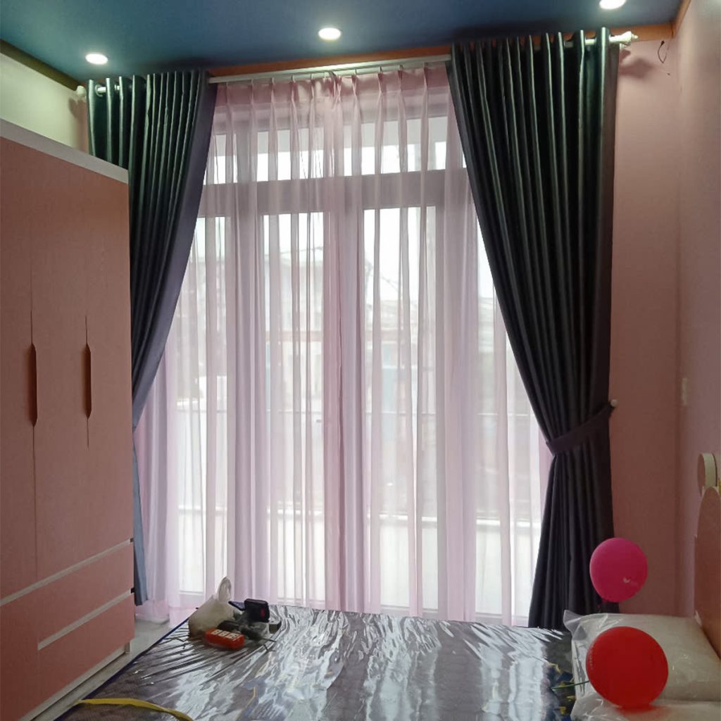 Rèm cửa ở Long Đức Long Thành 250628 cho Nhà Phố