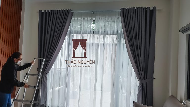 Rèm cầu vồng 2 lớp Hàn Quốc ở Tam An Long Thành Đồng Nai- - Ảnh 23