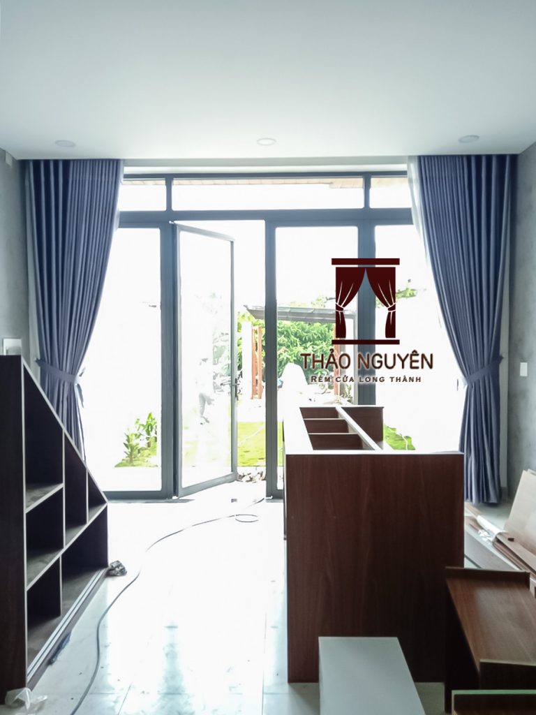 Rèm cửa Long Thành Đồng Nai - rèm vải 2 lớp - Ảnh 6