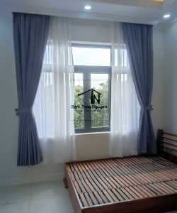 Alternative view of Công trình rèm vải 2 lớp cho nhà phố. 240413