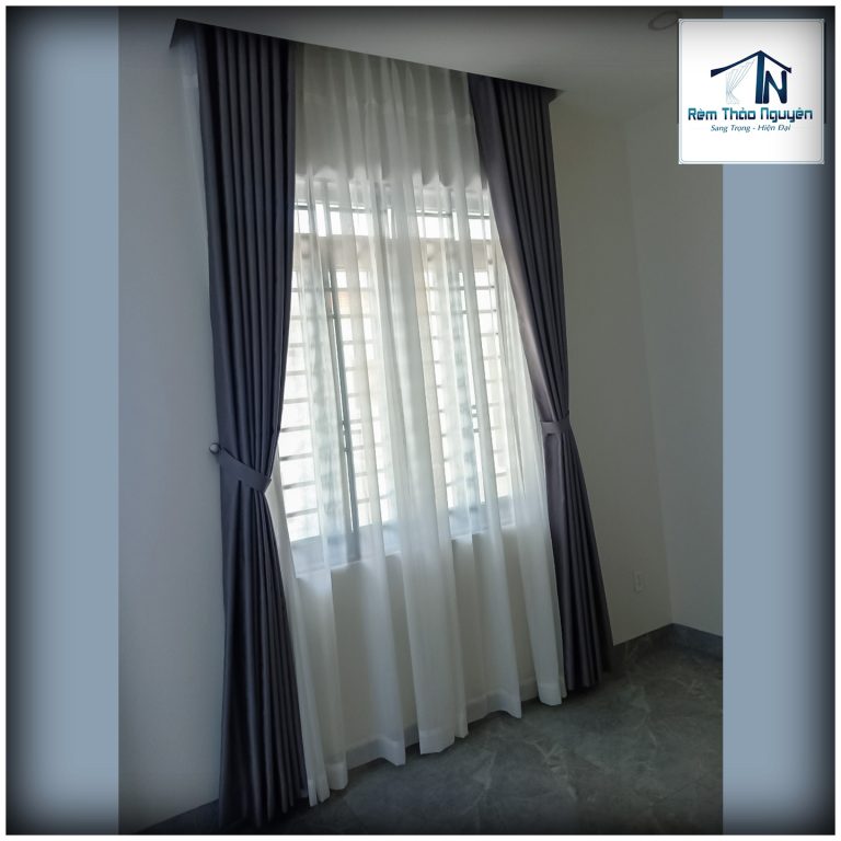 Rèm cửa 2 lớp cho nhà ở 240808 - Ảnh 4