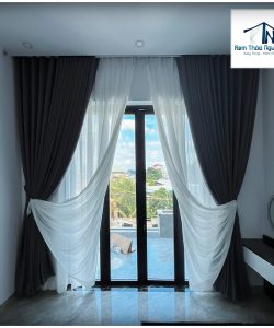 Rèm cửa 2 lớp cho nhà biệt thự 240806