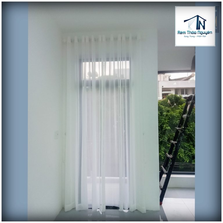Rèm cửa 2 lớp cho nhà phố hiện đại 240805 - Ảnh 3