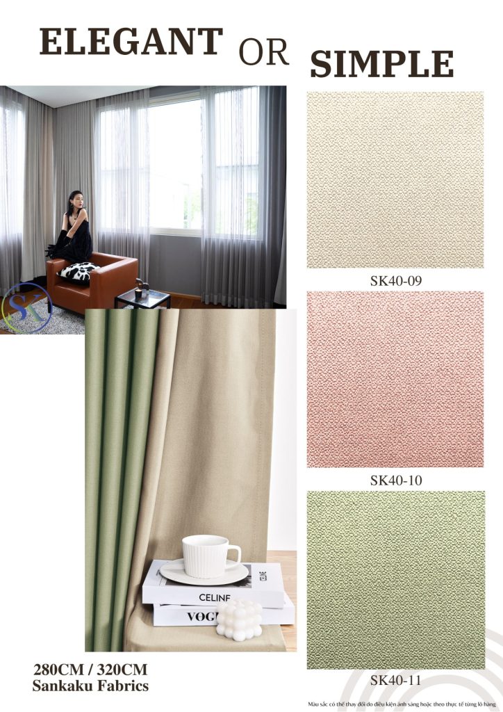 Vải trơn chống nắng tốt SKK - Ảnh 5