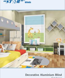 Rèm sáo nhôm in tranh