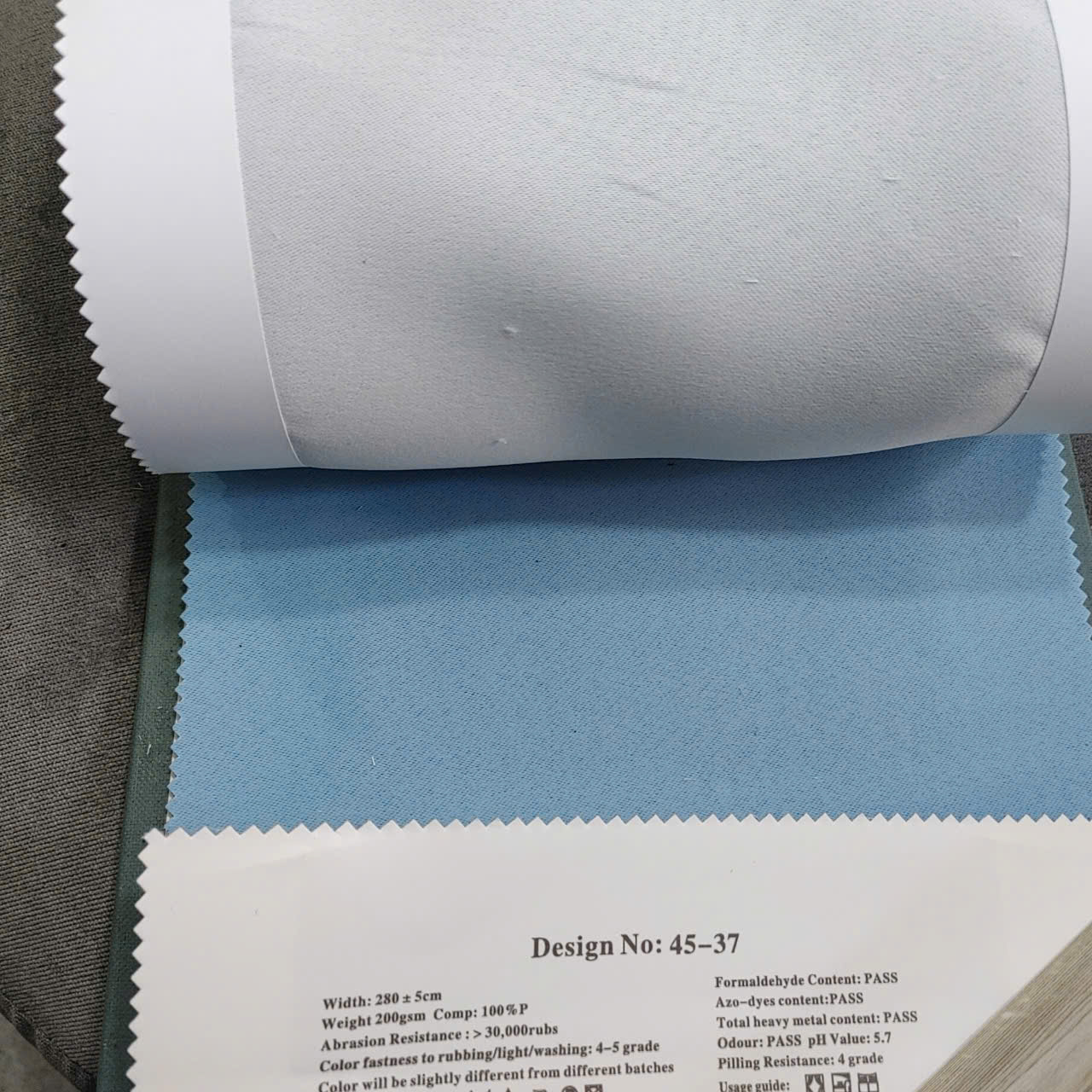 Vải SKK-45 Xanh - Ảnh 2