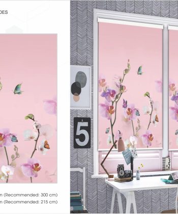 Rèm cuốn in tranh