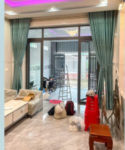 Alternative view of Rèm Cửa Long Thành 251119 - Thi Công Rèm Vải Gấm Thêu 3 Lớp Tinh Tế & Chống Nắng